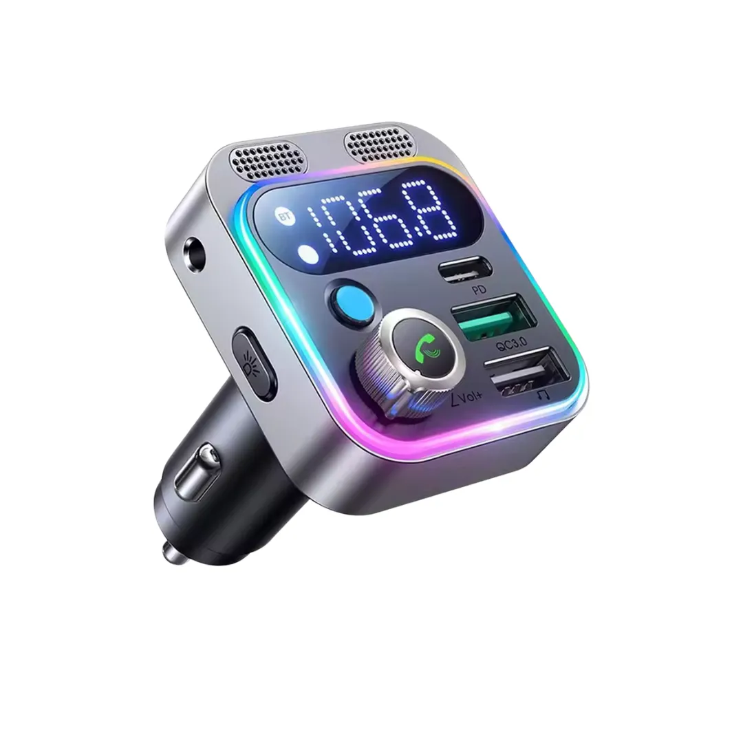 Product 48W Car Adapter Bluetooth 5.2 FM Transmitter